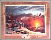 Sharing Season Collector Plate by Terry Redlin MAIN