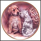 Friends Are Comfort Collector Plate by Alexei Isakov MAIN