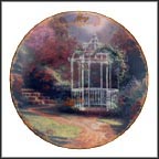 May - Lilac Gazebo Collector Plate by Thomas Kinkade MAIN