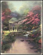 Pools Of Serenity Collector Plate by Thomas Kinkade MAIN