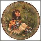 Little Butterfly Collector Plate by Karen Noles MAIN