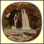 Havasu Falls Collector Plate by Frank D. Miller MAIN