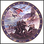 Iwo Jima Collector Plate by David Cook MAIN