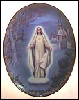 Virgin With The Golden Heart Collector Plate by Hector Garrido MAIN