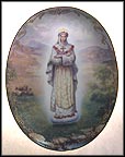 Our Lady Of La Salette Collector Plate by Hector Garrido MAIN