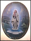 Our Lady Of The Snow Collector Plate by Hector Garrido MAIN