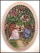 Summer Story Collector Plate by Jill Barklem MAIN