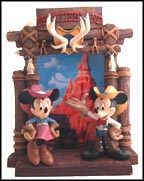 Frontierland Collector Plate by Disney Studio Artists MAIN