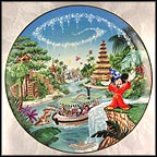 Adventureland Collector Plate by Disney Studio Artists MAIN