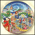 Remember The Magic Parade Collector Plate by Disney Studio Artists MAIN