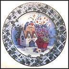 Daffodil Drive Collector Plate by Barbara Mock MAIN
