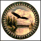 Splendor In Flight Collector Plate by Frank Mittelstadt MAIN