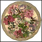 Morning Glory Collector Plate by Janene Grende MAIN