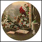 The Library: Cardinals Collector Plate by Kevin Daniel MAIN