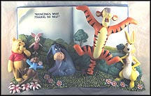 Bouncy Fun-Fun-Fun Collector Plate by A. A. Milne & E. H. Shepard MAIN