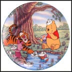 It's A Sailing Sort Of Day Collector Plate by A. A. Milne & E. H. Shepard MAIN