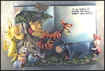 Too Much Honey Collector Plate by A. A. Milne & E. H. Shepard MAIN