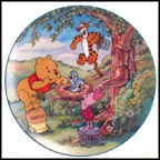 Welcome Little Friends Collector Plate by A. A. Milne & E. H. Shepard MAIN