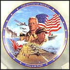 The Battle Of Midway Collector Plate by James Griffin MAIN