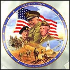 Operation Torch Collector Plate by James Griffin MAIN