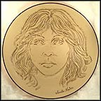 Quiet Eyes Collector Plate by Claude Hulce MAIN