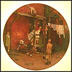 Homecoming Collector Plate by Norman Rockwell MAIN