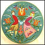 Spring Celebration Collector Plate by Fred Wallin MAIN