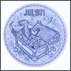 The Flying Trunk Collector Plate by Orla Muff MAIN
