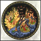 The Arrival of Tsar Saltan Collector Plate by Galina Zhiryakova MAIN