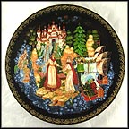 The Magic Land of Prince Gvidon Collector Plate by Galina Zhiryakova MAIN