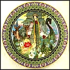 The Enchanted Garden Collector Plate by Vyacheslav Mikhailovich Nazaruk and Evgenia Mikhailova Nazaruk MAIN
