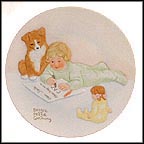 Asking For Trouble Collector Plate by Bessie Pease Gutmann MAIN