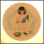 My Bruzzer Had A Fever Collector Plate by Bessie Pease Gutmann MAIN
