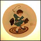 Strenuous Collector Plate by Bessie Pease Gutmann MAIN