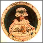 Hearts And Flowers Collector Plate by Jan Hagara MAIN