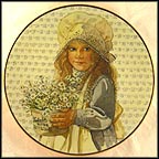 Daisies From Mary Beth - artist signed Collector Plate by Jan Hagara MAIN