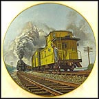 Brief Encounter - Toronto, Hamilton & Buffalo Railway Collector Plate by Theodore A. Xaras MAIN