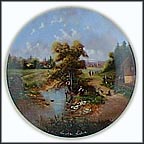 The Angler's Pleasure Collector Plate by Christian Lückel MAIN
