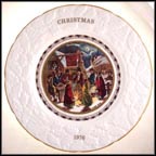 Xmas Eve Collector Plate by F & R Pratt MAIN