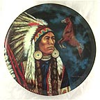 The Bold and the Free Collector Plate by Sharon Evans MAIN