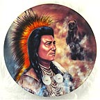 The Fierce and the Mighty Collector Plate by Sharon Evans MAIN