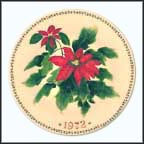 Poinsettia Collector Plate MAIN