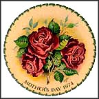 Americana Rose Collector Plate MAIN