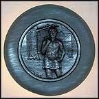 Village Smithy Collector Plate by Roger Brown MAIN