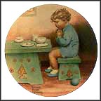 Thank You God Collector Plate by Bessie Pease Gutmann MAIN