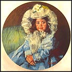 Margot In Blue Collector Plate by Mary Cassatt MAIN