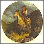 Texas Night Herder Collector Plate by Frank Tenney Johnson MAIN