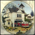 Pride of Stockbridge Collector Plate by Norman Rockwell MAIN