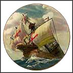 Santa Maria Collector Plate by Kipp Soldwedel MAIN