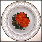 Tropicana Collector Plate by Allianora Rosse MAIN